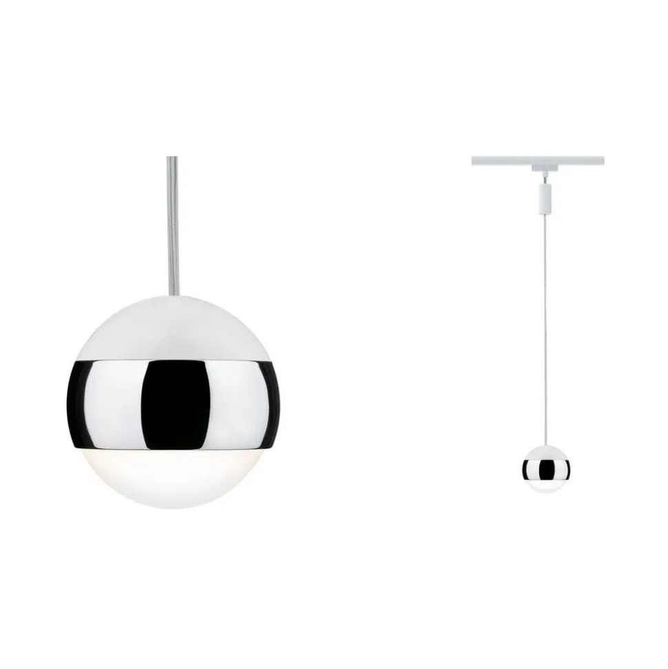 Paulmann URail Capsule II pendel, hvid/krom 827