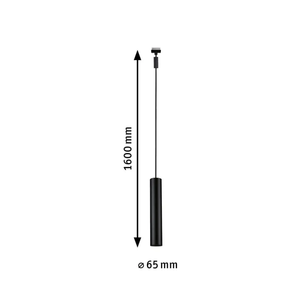 Paulmann URail Catalejo LED-pendellampe, mat sort