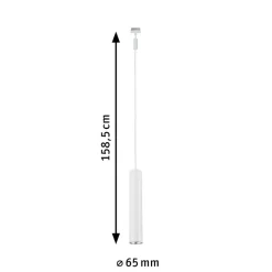 Paulmann URail Catalejo LED-pendellampe, mathvid