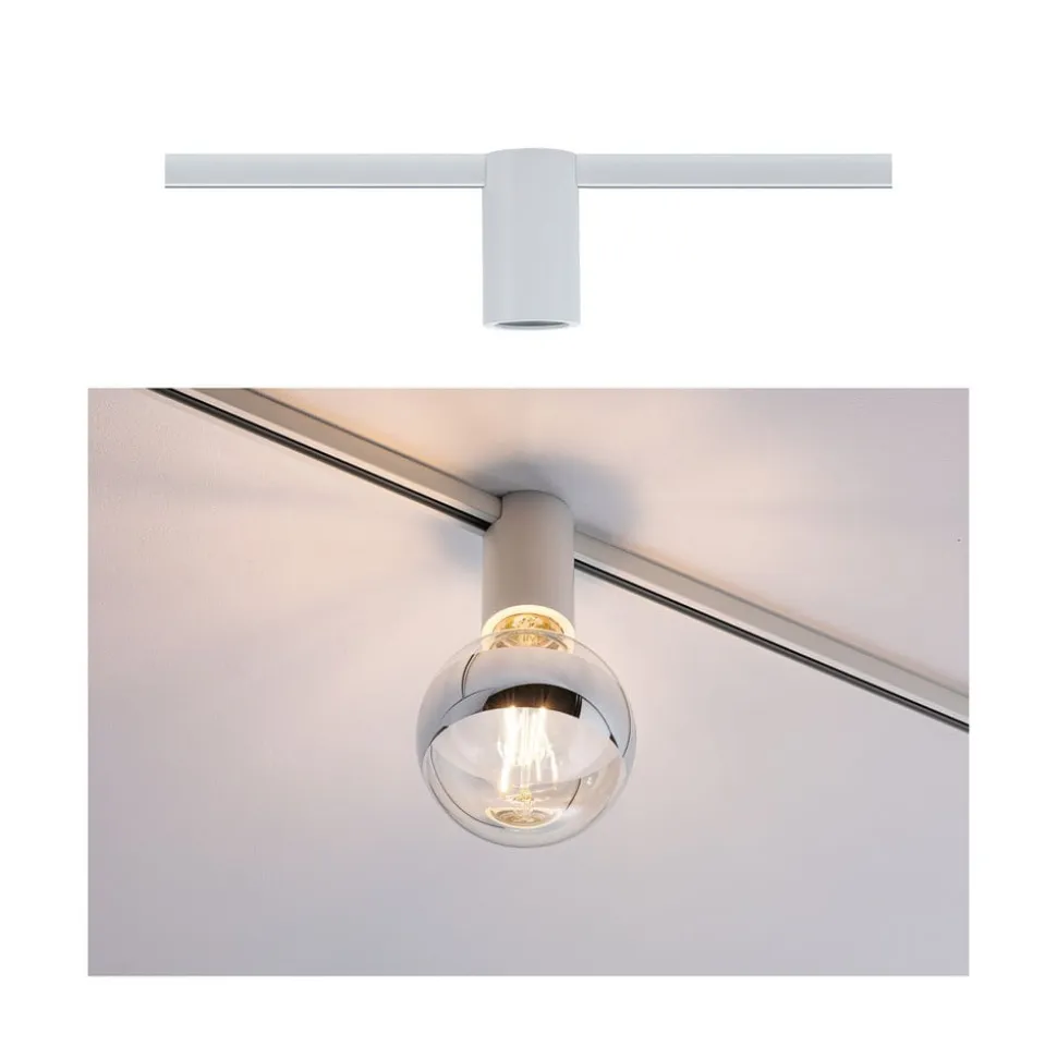 Paulmann URail Ceiling Socket E27, hvid