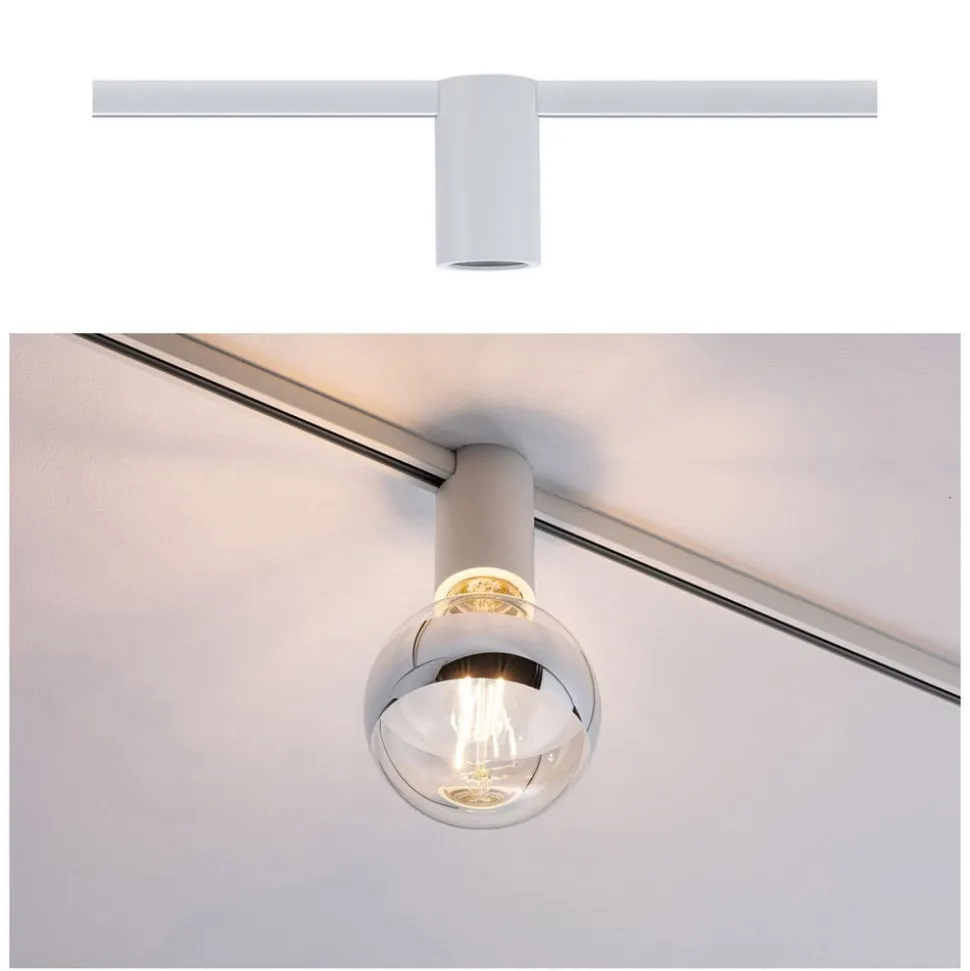Paulmann URail Ceiling Socket E27, hvid