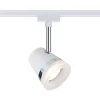 Paulmann URail Cone spot, hvid/krom
