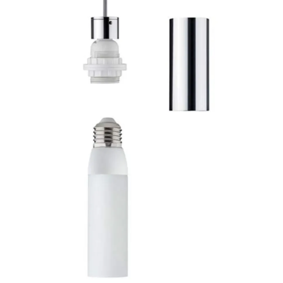 Paulmann URail 2Easy Basic pendel, mat krom