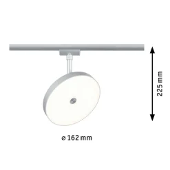 Paulmann URail Hildor LED-spot krom 3.000K