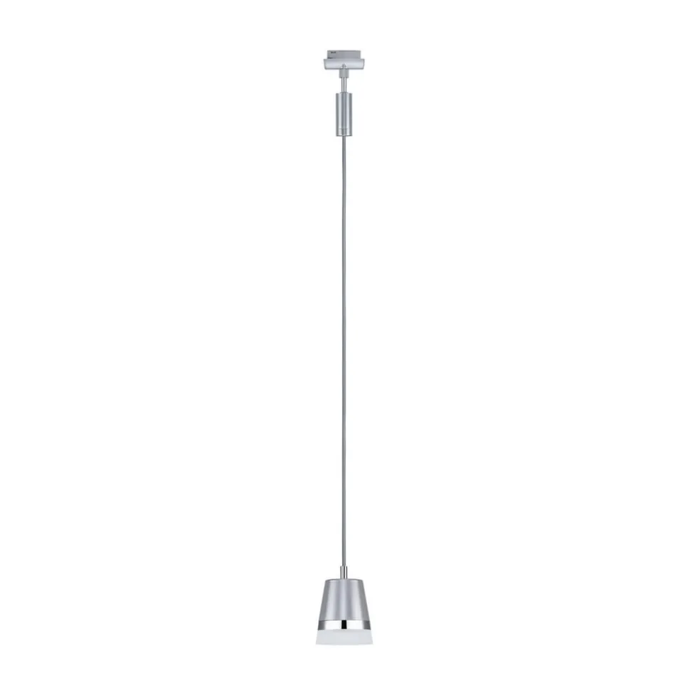 Paulmann URail hængelampe Cone, krom mat, GU10