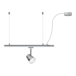 Paulmann URail kabelindføring, krom mat, 2 m