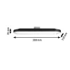 Paulmann URail LED-panel 7W 2.700 K mat sort