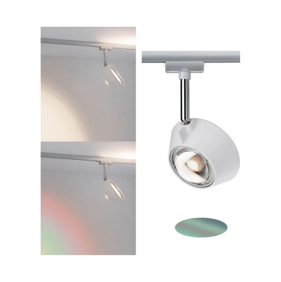 Paulmann URail LED-spot Sabik matkrom, dæmpbar