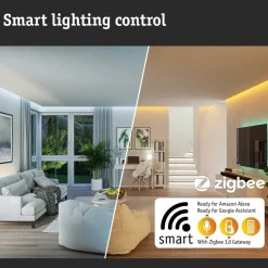 Paulmann URail skinneadapter, ZigBee, sort