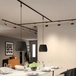 Paulmann URail strømafbryder, sølv, plast, metal