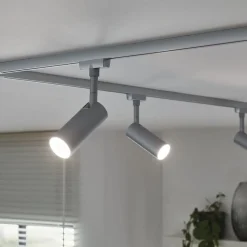 Paulmann URail Tubo LED-spot 4.000 K, mat krom