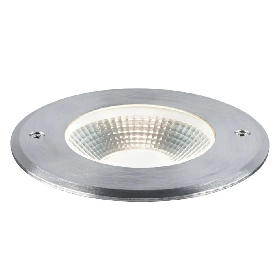 Paulmann Vanea LED indbygget gulvlampe IP67, Ø 10cm