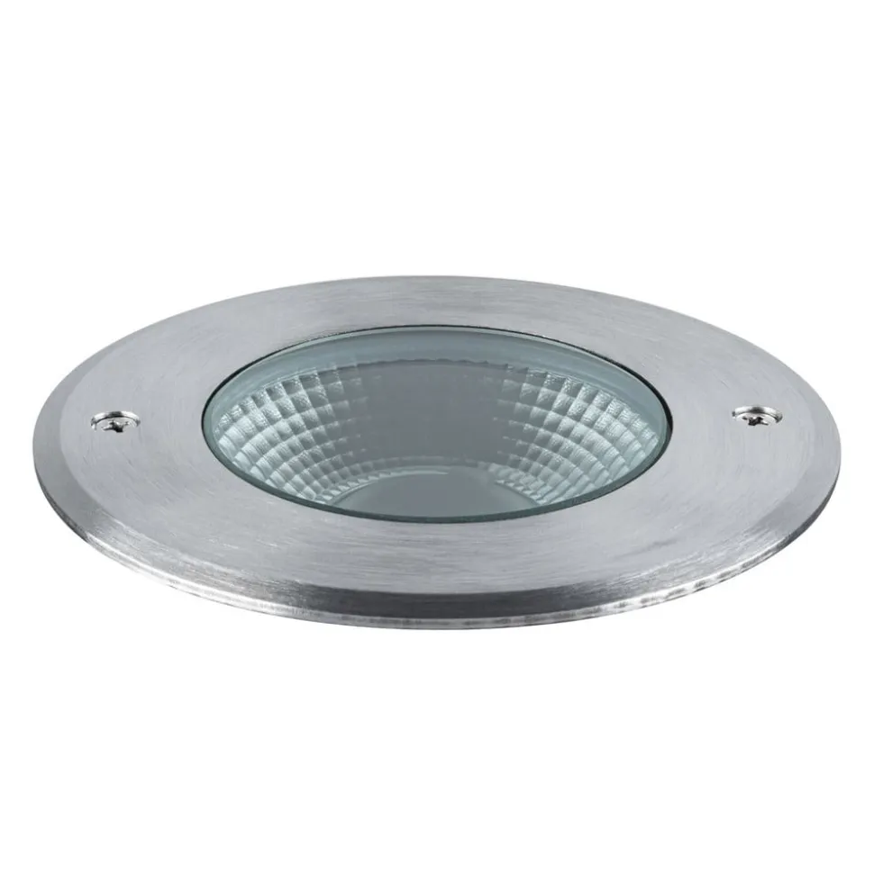 Paulmann Vanea LED indbygget gulvlampe IP67, Ø 10cm