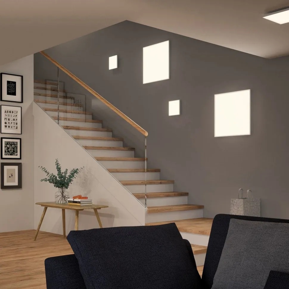 Paulmann Velora LED-panel, 3-step-dim, 22,5x22,5cm