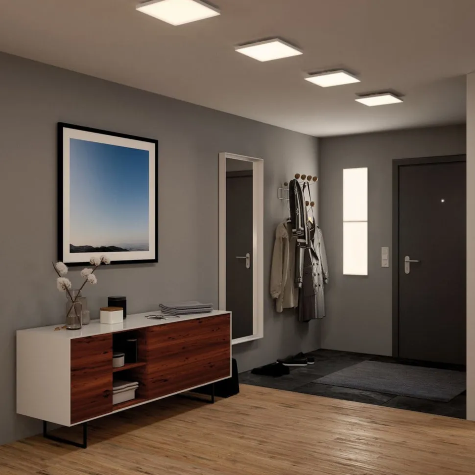 Paulmann Velora LED-panel, 3-step-dim, 29,5x29,5cm