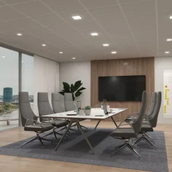 Paulmann Veluna Edge LED indbygget IP44 4000K 9x9cm