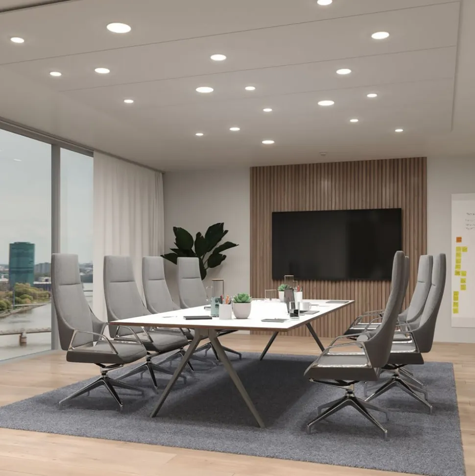 Paulmann Veluna Edge LED indbygget IP44 4.000K Ø 9cm