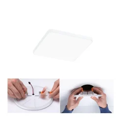 Paulmann Veluna Edge LED til indbygning IP44 4000K 12x12cm