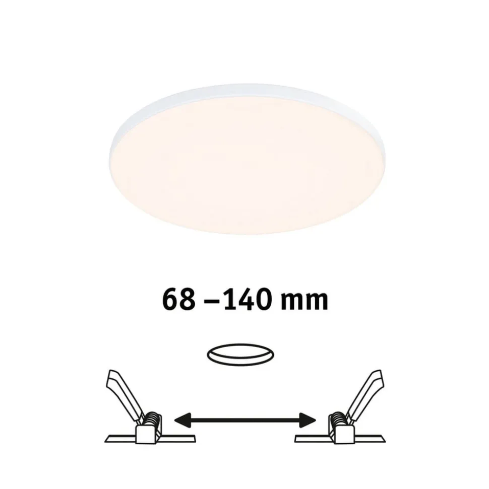 Paulmann Veluna Edge LED indbygget IP44 3.000K Ø 16cm