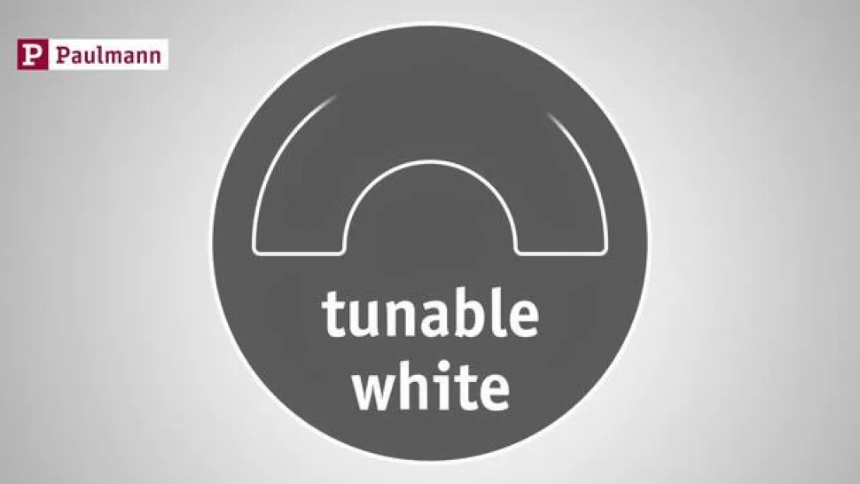 Paulmann Veluna Edge ZigBee CCT rund Ø 16cm