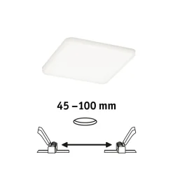 Paulmann Veluna LED 4.000 K 12,5x12,5