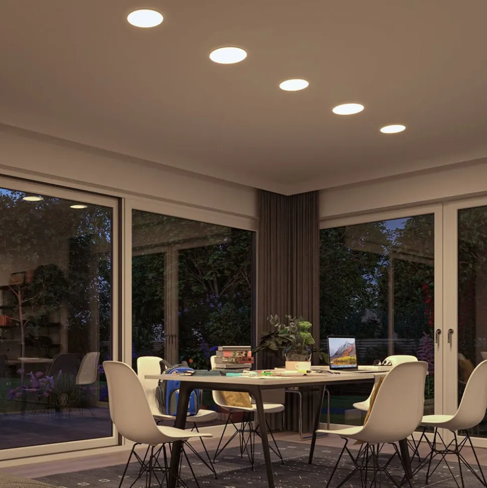 Paulmann Veluna LED-indbygningslampe 4000K Ø12,5cm