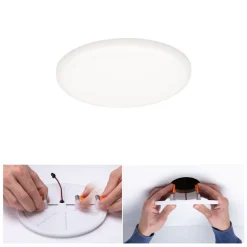 Paulmann Veluna LED-indbygningslampe 4000K Ø12,5cm