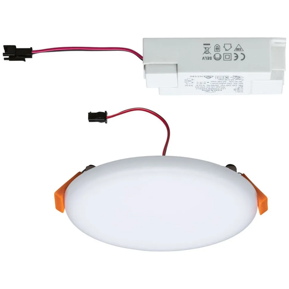 Paulmann Veluna LED-indbygningslampe 4000K Ø12,5cm