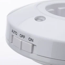 Paulmann Viby LED-natlys, med stikdåse, rund