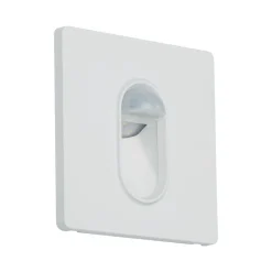 Paulmann Wall indbygningslampe, sensor kantet hvid