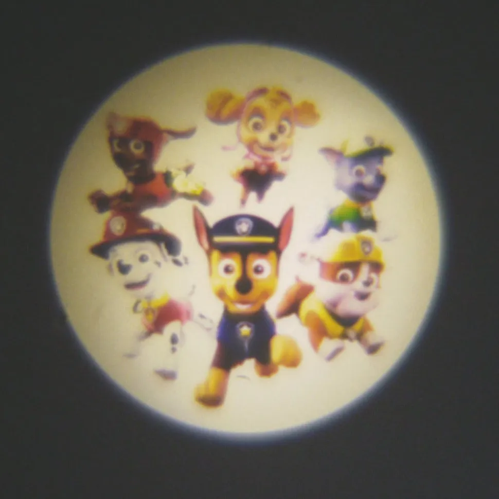 Paw Patrol LED-natlampe, til stikkontakt
