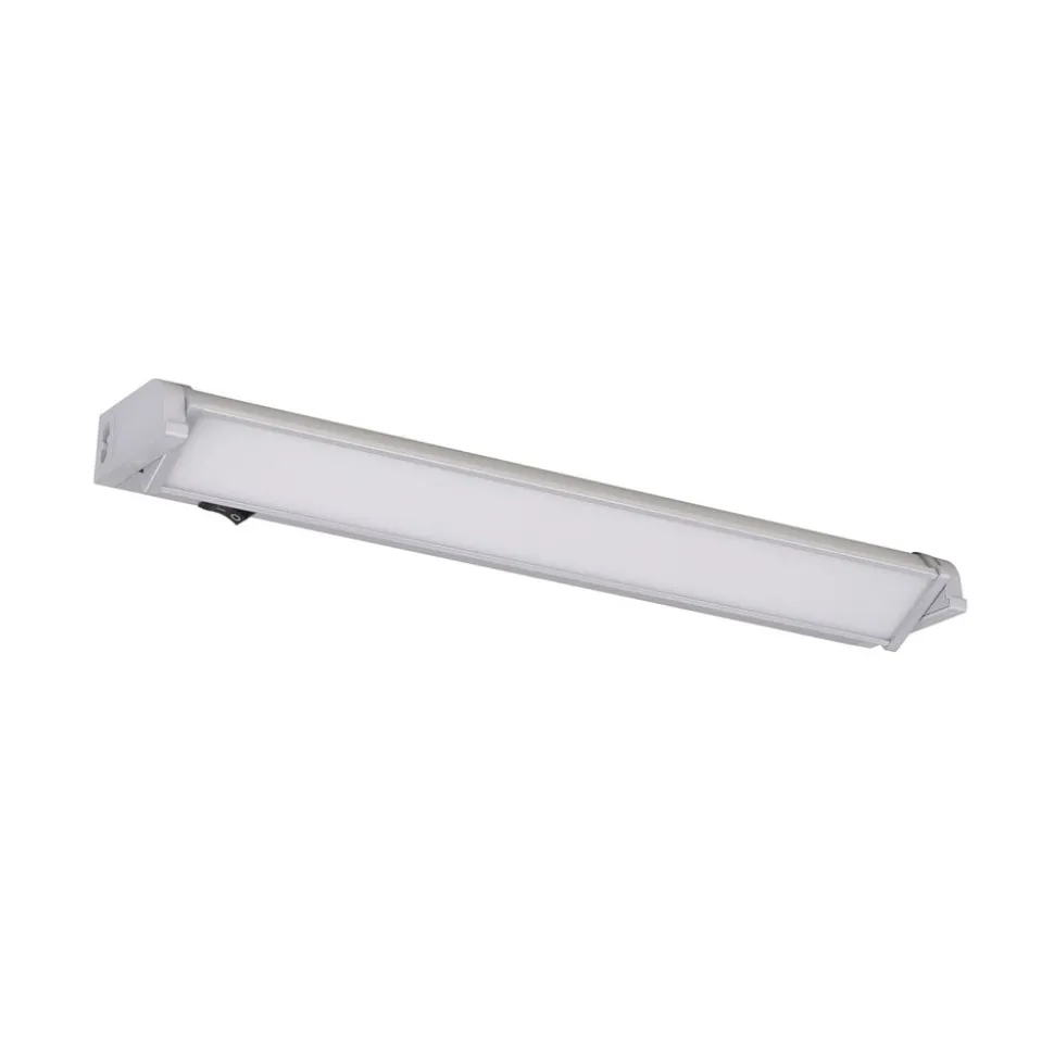 Påbygningslampe med LED 957021102, længde 121 cm, sølv, 4.200 K