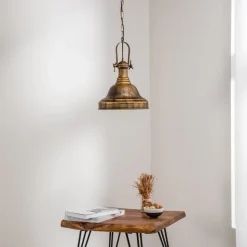 Pendellampe AV-4106-M36-CPR i antikt design