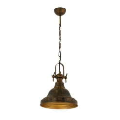 Pendellampe AV-4106-M36-CPR i antikt design