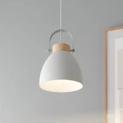 Pendellampe Bergen, 1 lyskilde, hvid
