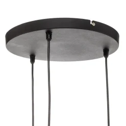 Pendellampe Cumera, 3 lyskilder, rund