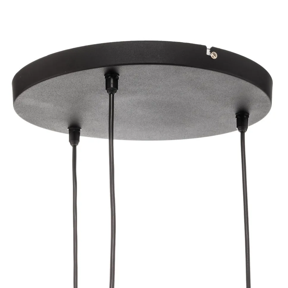 Pendellampe Cumera, 3 lyskilder, rund