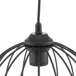 Pendellampe Cumera med burskærm, Ø 24 cm