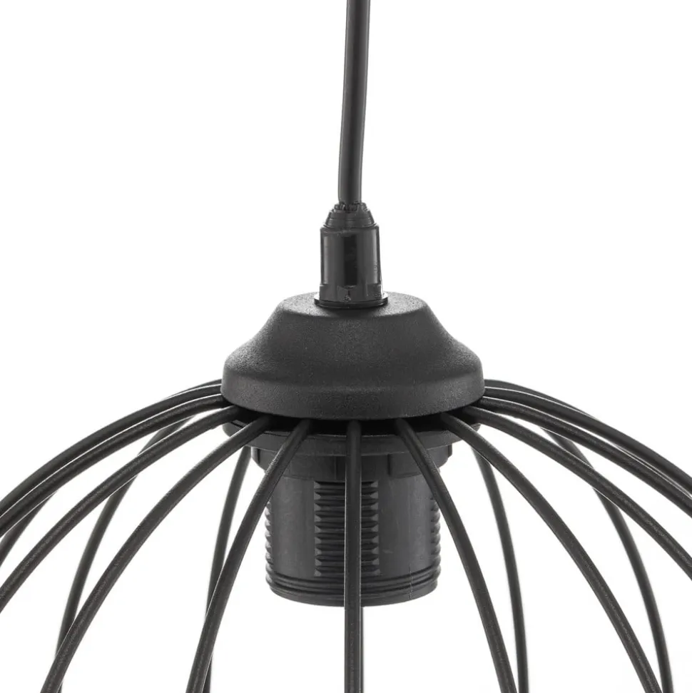 Pendellampe Cumera med burskærm, Ø 24 cm