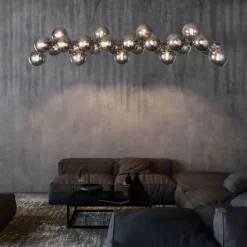 Pendellampe Dallas, krom