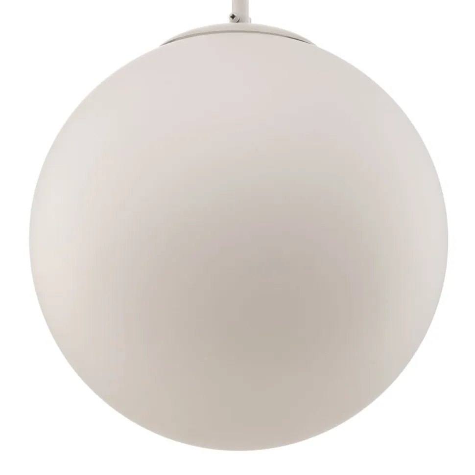 Pendellampe Dione, 1 lyskilde, hvid, 30 cm