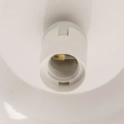 Pendellampe Gus med metalskærm, sort