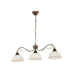 Pendellampe i bjælkeform Casale, 3 lyskilder, længde 74 cm