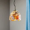 Pendellampe i Tiffany-stil COLIBRI