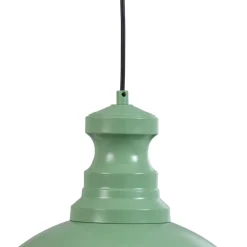 Pendellampe Kure, mintgrøn, metal, Ø 40 cm E27