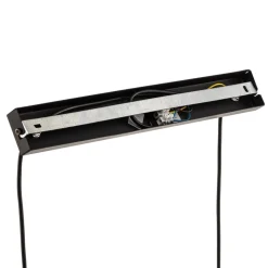 Pendellampe Nanu i metal, sort, 2 lyskilder