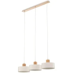 Pendellampe Tako, 3 lyskilder, hvid
