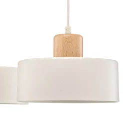 Pendellampe Tako, 3 lyskilder, hvid