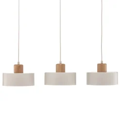 Pendellampe Tako, 3 lyskilder, hvid