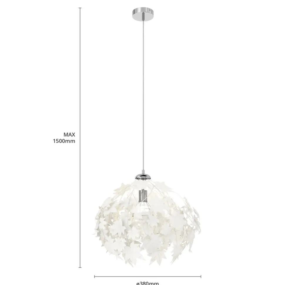 Pendellampen Maple i bladlook